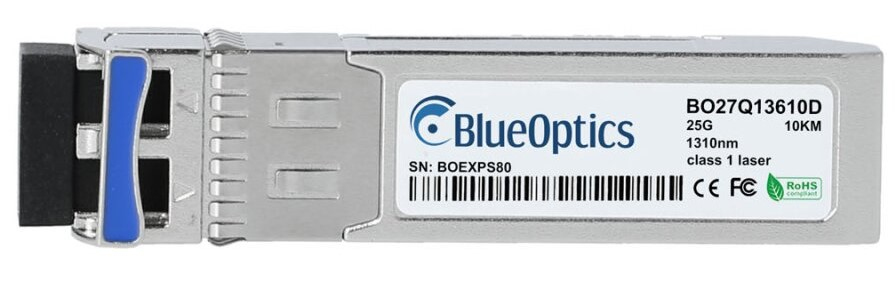 BlueOptics JL486A network transceiver module Fiber optic 25000 Mbit/s SFP28 1310 nm