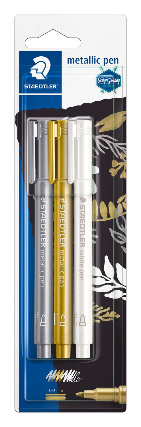 Staedtler 8323-S BK3 felt pen