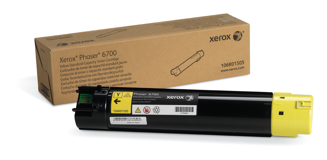 Xerox 106R01505 Toner yellow, 5K pages/5% for Xerox Phaser 6700