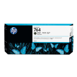 HP C1Q16A/764 Ink cartridge black matt 300ml for HP DesignJet T 3500