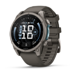Garmin fēnix 9 3.56 cm (1.4") AMOLED 47 mm Digital 454 x 454 pixels Touchscreen Titanium Wi-Fi GPS (satellite)