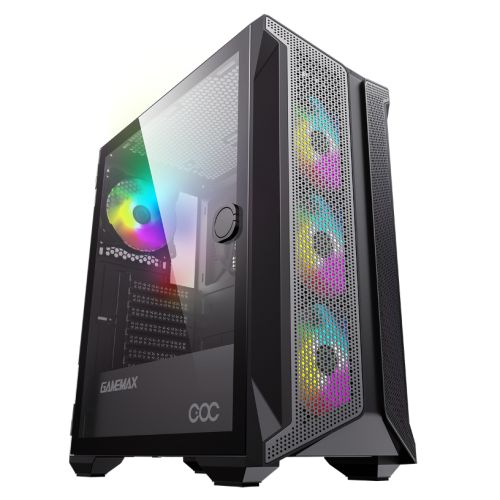 Image of GAMEMAX Brufen C1 COC ARGB Gaming Case w/ Glass Window E-ATX Mesh...