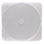 Verbatim TRIMpak Clear Cases 200pk 1 discs White