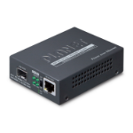 PLANET 802.3at PoE+ PD network media converter 2000 Mbit/s Black