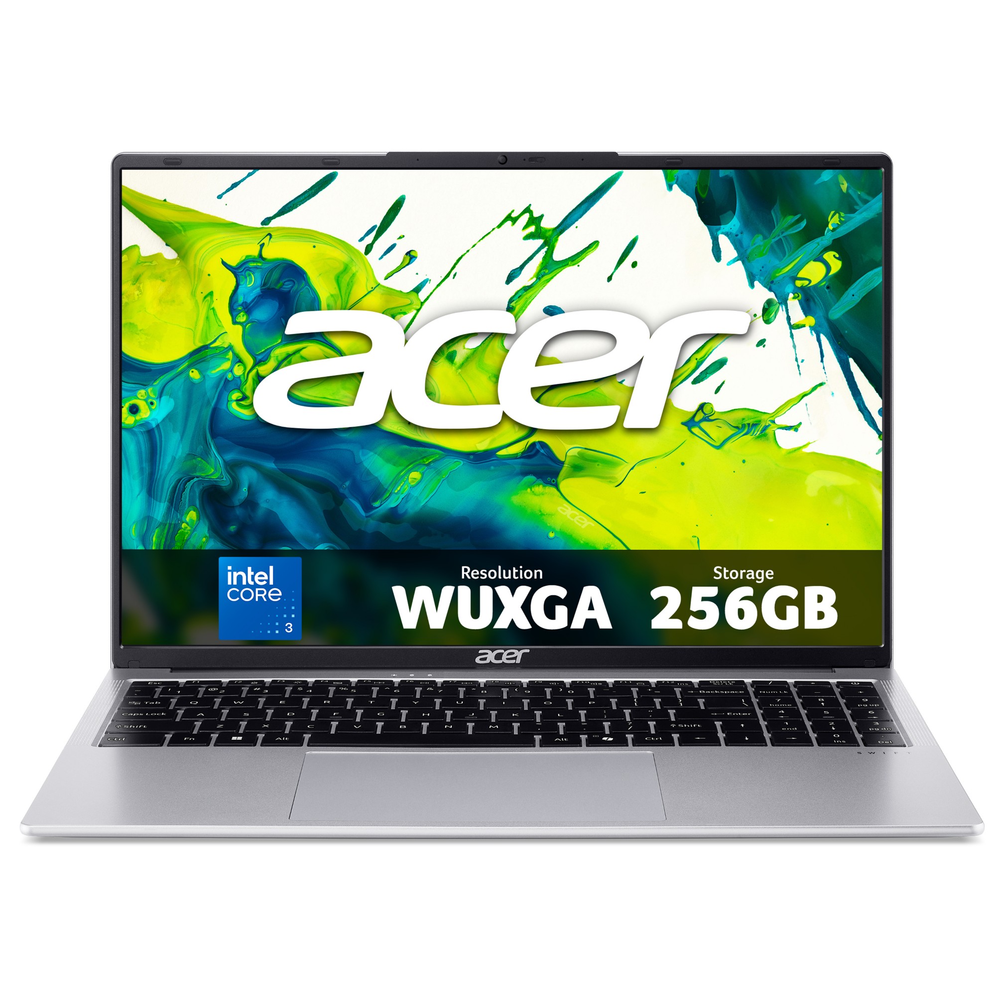 Acer Swift Lite 16 (SFL16‑31P) laptop – Intel Core 3 N355. 16" WU