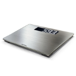Soehnle Style Sense Safe 300 - Electronic personal scale - 180 kg - 100 g - Stainless steel - kg - lb - ST - Rectangle