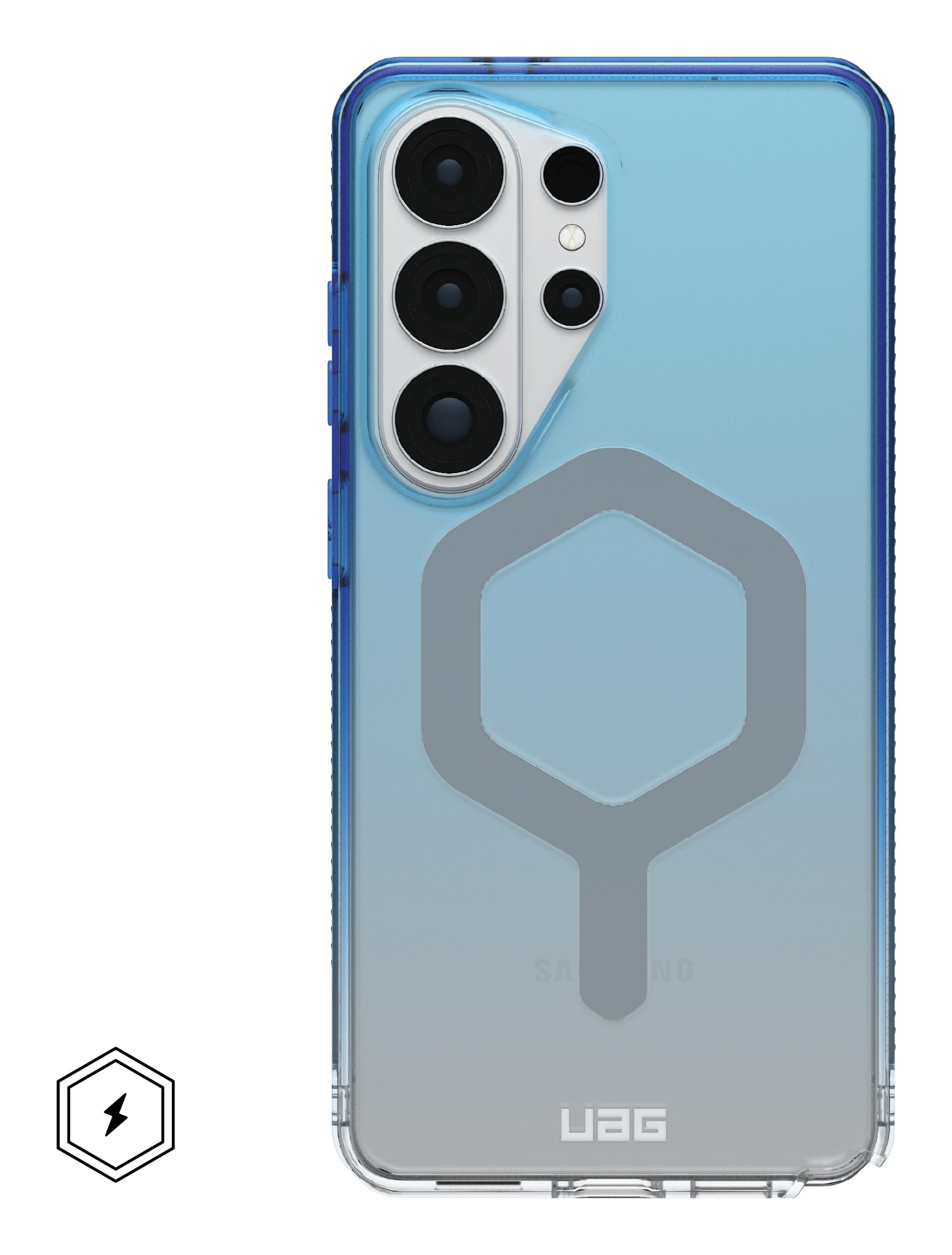 Urban Armor Gear Plyo mobile phone case 17.5 cm (6.9") Cover Blue