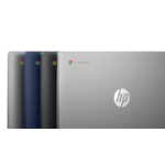 HP 14A-NM0001NAX MTK 540 8GB 128GB CHR MediaTek Chromebook 35.6 cm (14") HD LPDDR5-SDRAM Wi-Fi 6 (802.11ax) ChromeOS Silver