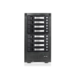 iStarUSA JAGE6BT8HDSL disk array Desktop Black, Silver