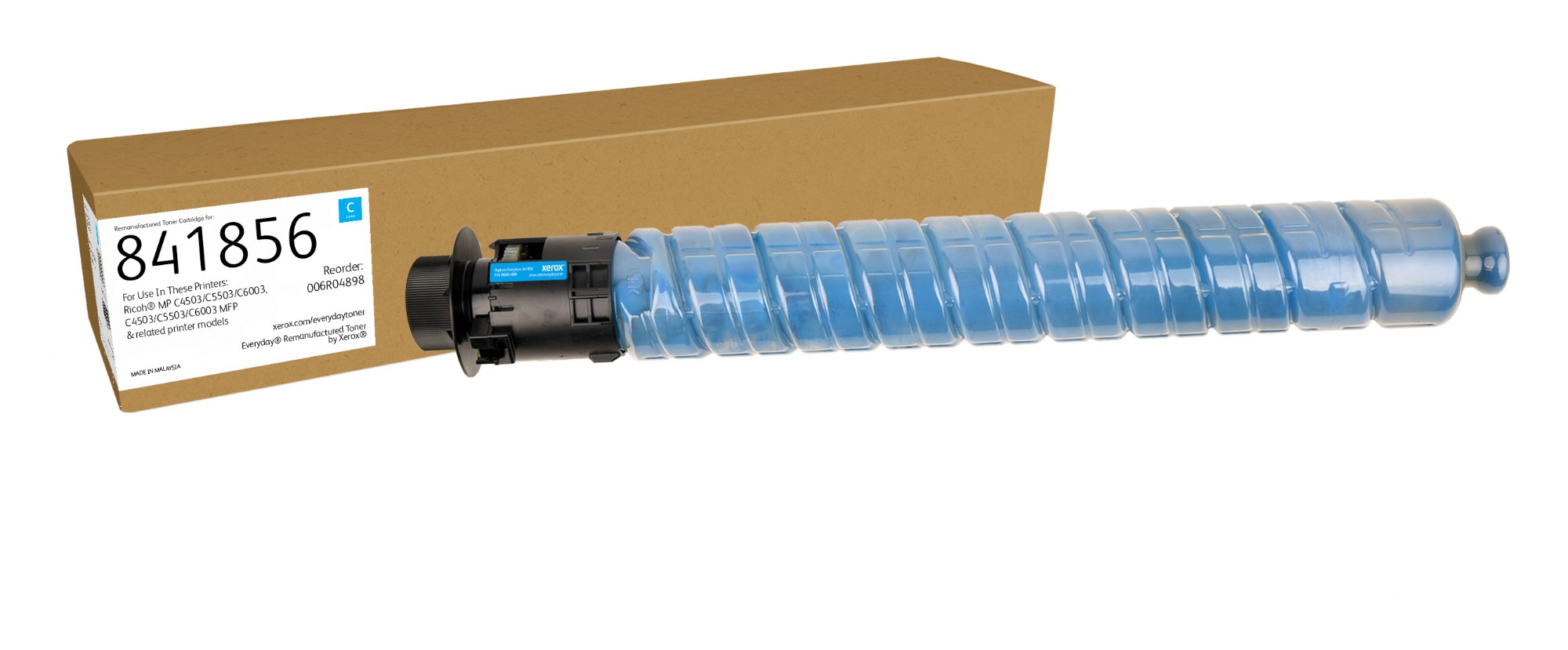 006R04898 XEROX Toner Everyday Remanufactured Ricoh 841856 Cyan