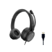 Conceptronic POLONA05B Stereo USB Headset, Noise Cancelling Microphone