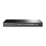 TP-Link T1500-28PCT Managed L2 Fast Ethernet (10/100) Power over Ethernet (PoE) 1U Black
