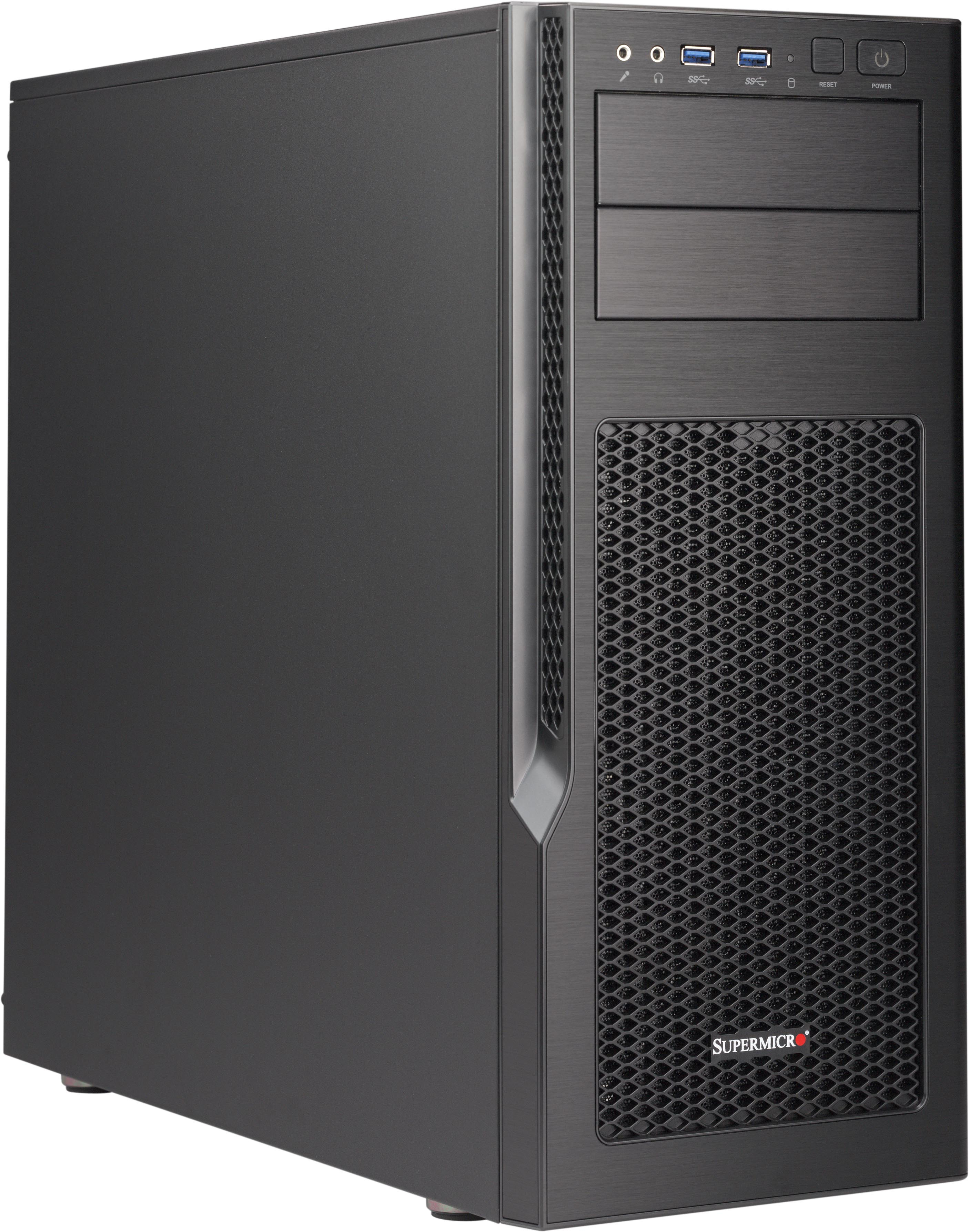 Image of Supermicro SuperChassis GS5A-754K Midi Tower Black, Grey 750 W
