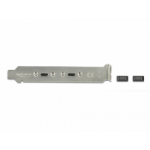 DeLOCK Slot Bracket with 2 x USB Type-C Ports