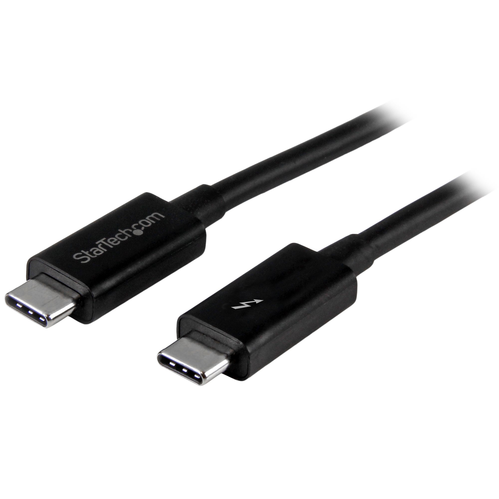 Image of StarTech.com 1m Thunderbolt 3 (20Gbps) USB-C Cable - Thunderbolt,...