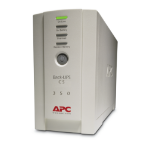 APC Back-UPS uninterruptible power supply (UPS) Standby (Offline) 350 VA 210 W 4 AC outlet(s)