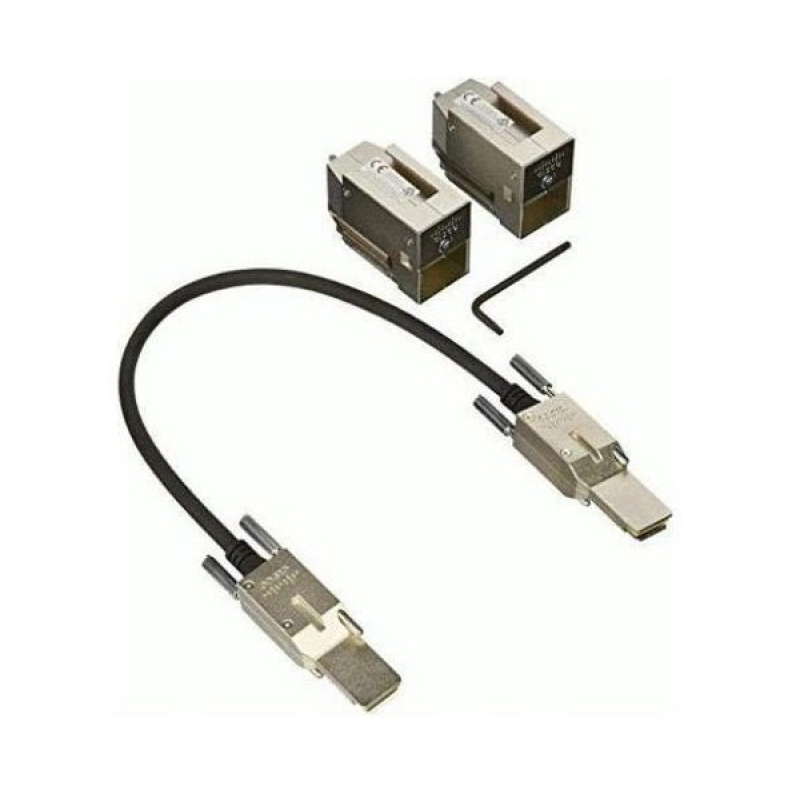 Image of Cisco C9200L-STACK-KIT= fibre optic cable 0.48 m Black, Grey