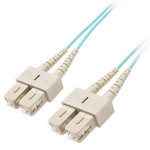 eNet Components 10m SC/SC InfiniBand/fibre optic cable 393.7" (10 m) Turquoise