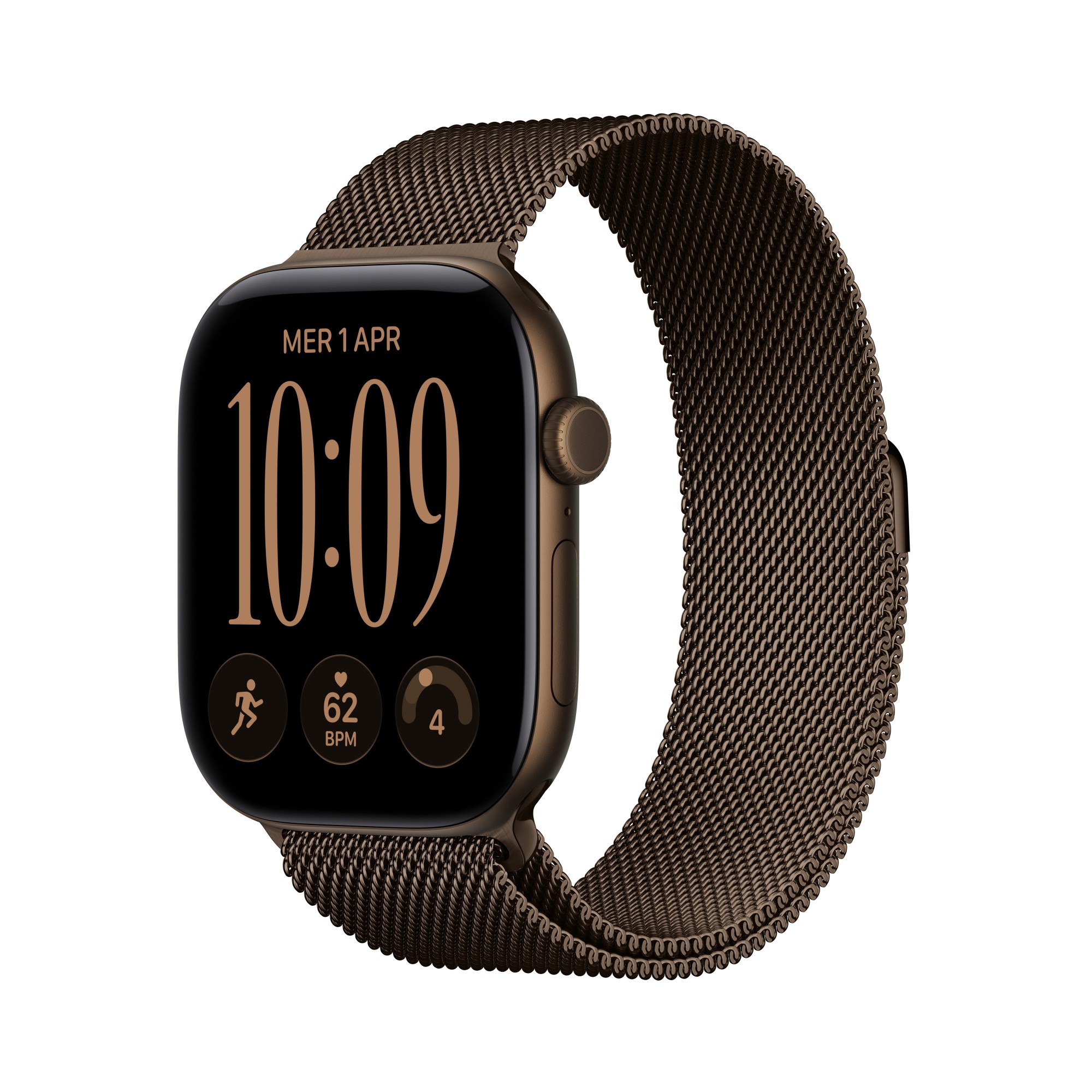 Apple Watch Series 12 GPS + Cellular 46mm Dark Bronze Aluminium Case w