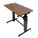 Ergotron WorkFit-D, Sit-Stand Desk Cherry (fruit)