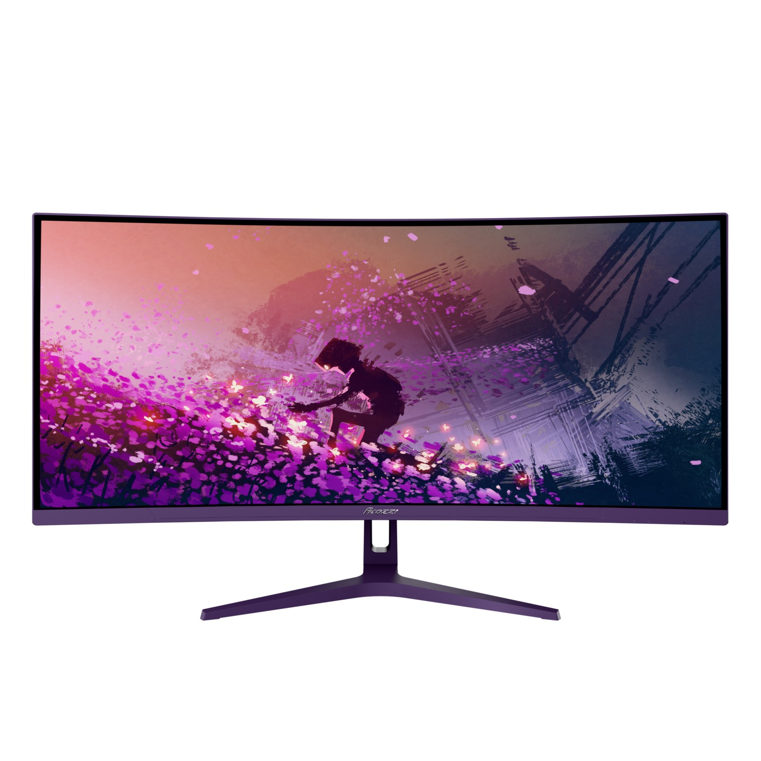 Arozzi Nova 34â€³ Curved computer monitor 86.4 cm (34") 3440 x 1440 pixels 4K Ultra HD LED Purple