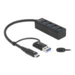 DeLOCK 4 Port USB 5 Gbps Hub with USB Type-C or USB Type-A connector