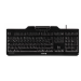 CHERRY KC 1000 SC keyboard USB AZERTY Belgian Black