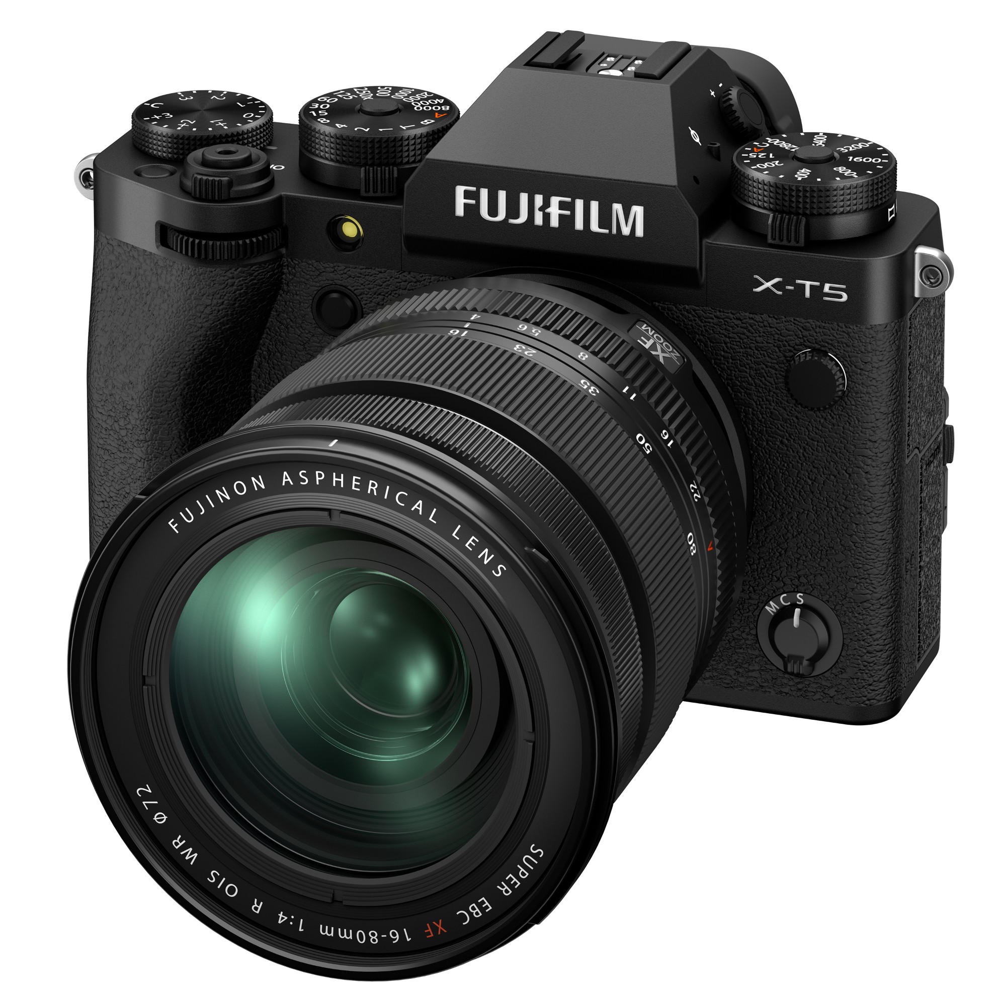 Fujifilm X-T5 Mirrorless Digital Camera - Black - Camera + XF 16-80mm