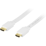 Deltaco HDMI-1050H HDMI cable 5 m HDMI Type A (Standard) White
