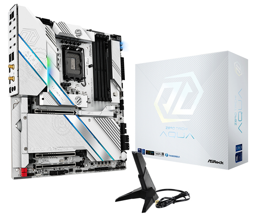 Asrock Z890 Taichi AQUA Intel Z890 LGA 1851 (Socket V1) Extended ATX