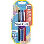 Papermate Flair Original felt pen Medium Black, Blue, Red 3 pc(s)