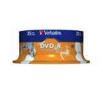 Verbatim 43538 DVD vierge 4,7 Go DVD-R 25 pièce(s)