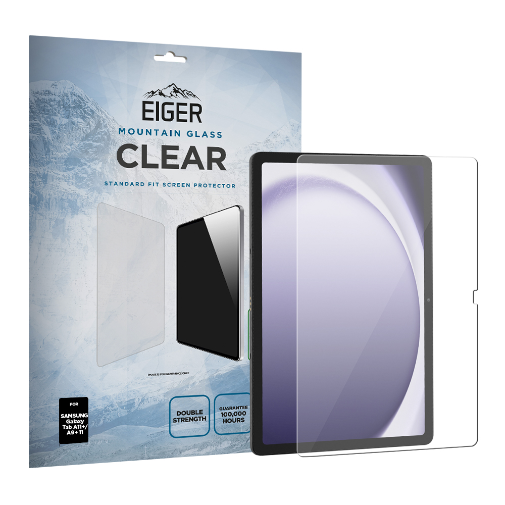 Eiger VERRE TREMPE PREMIUM ASAHI 2.5D POUR SAMSUNG GALAXY TAB A9+ - EI
