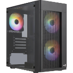 Aerocool Hexform Mini Tower Zwart