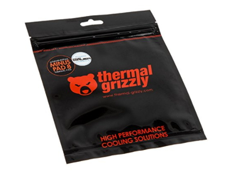 Thermal Grizzly Minus Pad 8 heat sink compound Thermal pad 8 W/m·K