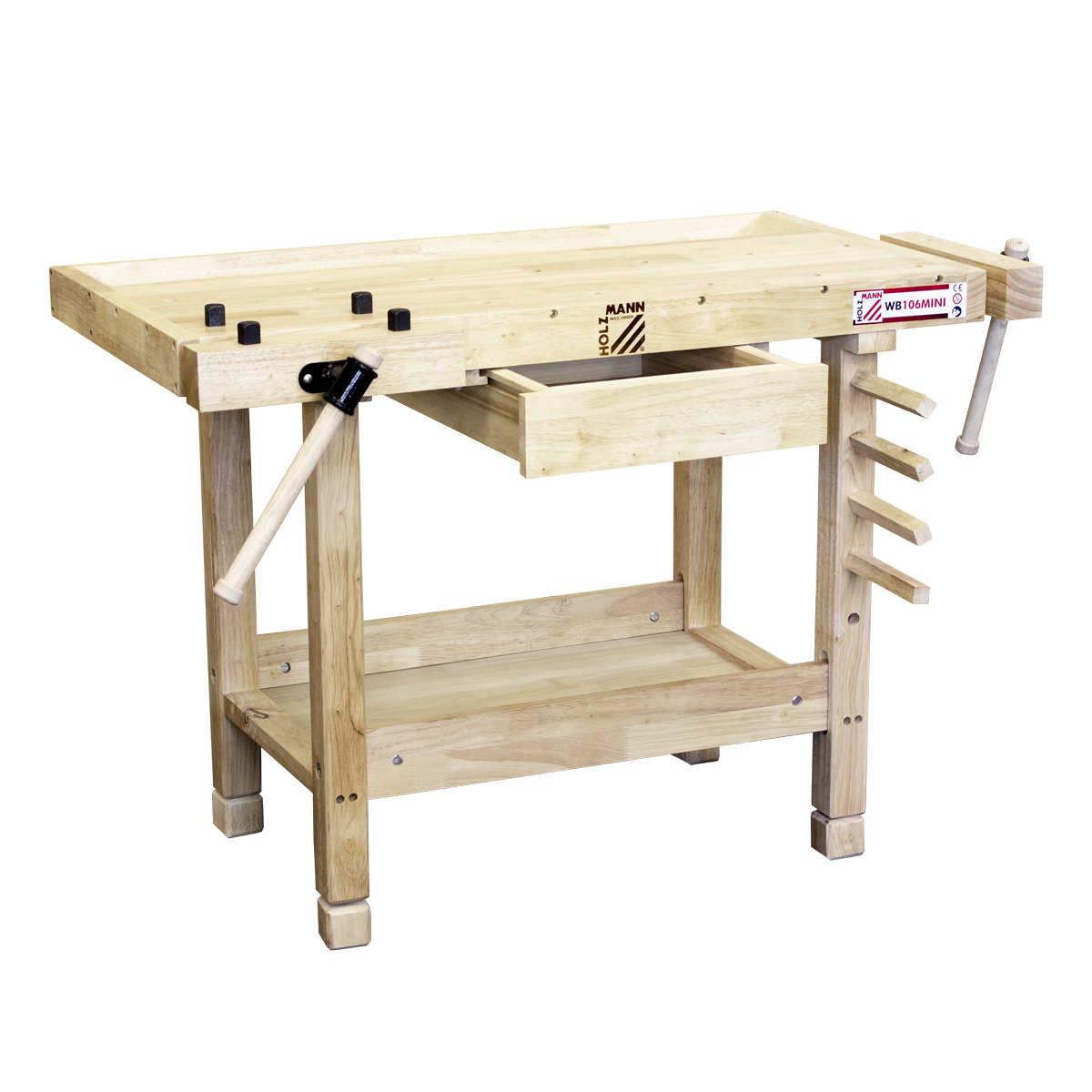 Holzmann WB106MINI - Woodworking workbench - Wood - Natural - 150...