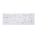 CHERRY AK-C7000 Tastatur Medizinisch USB QWERTY UK Englisch Weiß