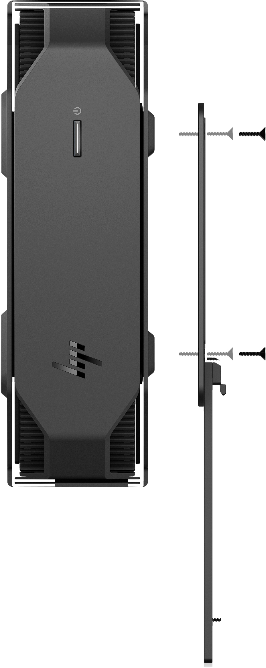 Image of HP B550 PC Mounting Bracket