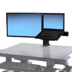 Ergotron 97-933-085 monitor mount / stand Black Desk