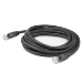 AddOn Networks ADD-15FCAT6A-BK networking cable Black 4.57 m Cat6a U/UTP (UTP)