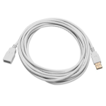 Monoprice 8608 USB cable 180" (4.57 m) USB 2.0 USB A White