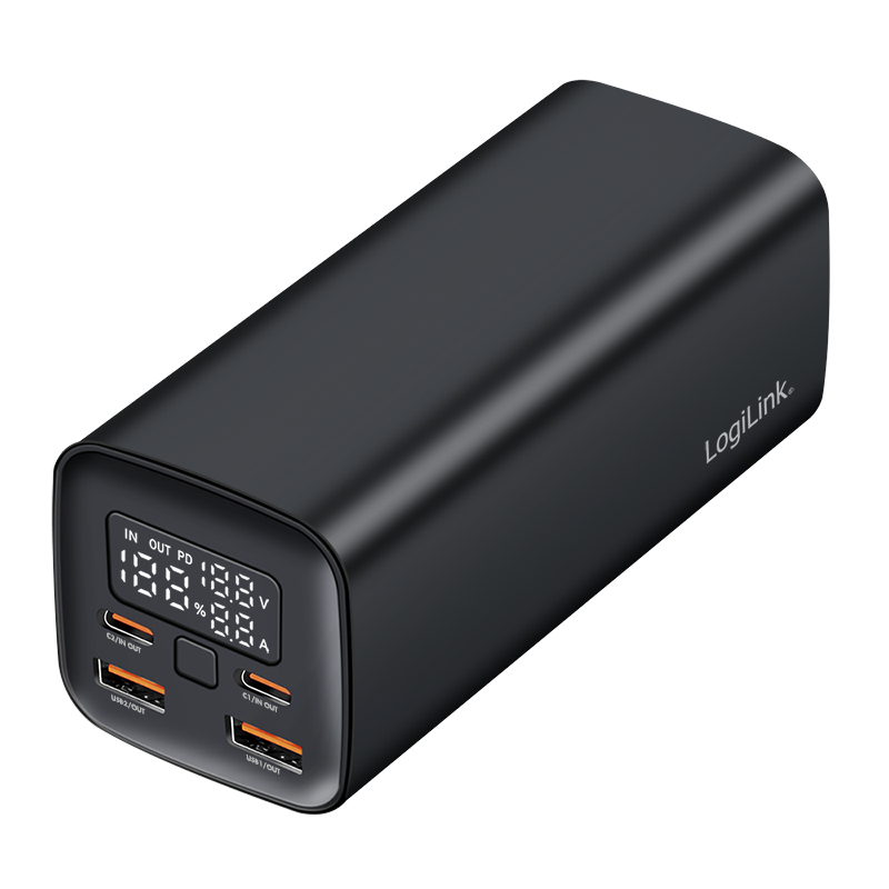 LogiLink PA0350 power bank Lithium Polymer (LiPo) 20000 mAh Black