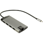 Inter-Tech GDC-802 USB 3.2 Gen 1 (3.1 Gen 1) Type-C Grey