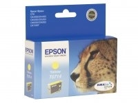 Epson C13T07144011/T0714 Ink cartridge yellow. 415 pages ISO/IEC 24711