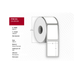 Capture CA-LB5156 printeretiket Wit