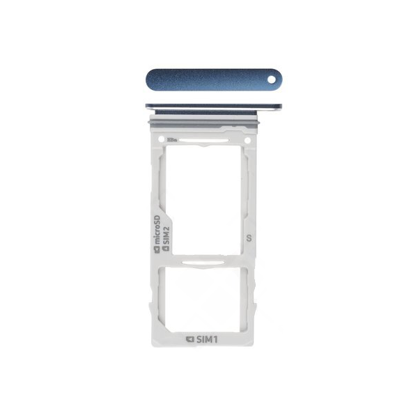 EU Product - Galaxy S9 Plus Sim/SD Card Holder Blue thumbnail