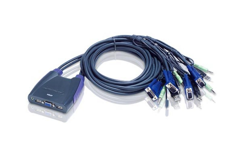 Image of ATEN 4-Port USB VGA KVM Switch with Audio