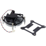 Kontron F5000-C030 koelsysteem voor computers Moederbord Koelplaat/radiatoren 9,5 cm Aluminium, Zwart