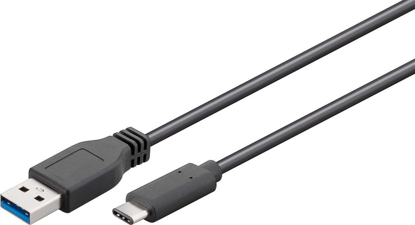 MicroConnect USB3.1CA05 USB3.1 C - USB3.0 A 0.5m M-M - Image 3
