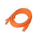 8WARE CAT6A Cable 2m - Orange Color RJ45 Ethernet Network LAN UTP Patch Cord Snagless